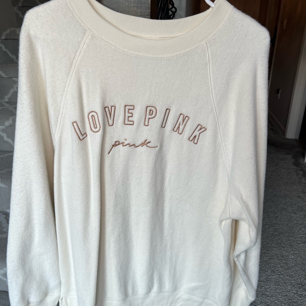 Pink crewneck